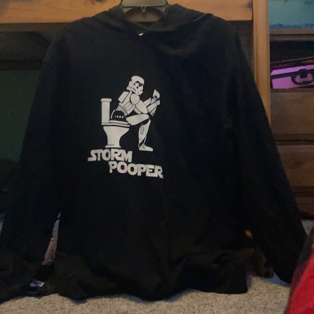 Black storm pooper jacket - Picture 1 of 2